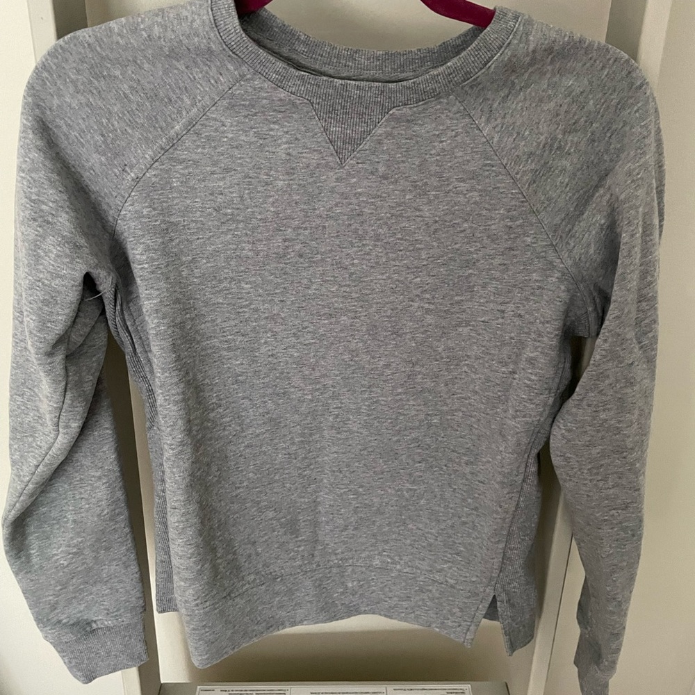 Champion Gray Crew Neck Sweatshirt
